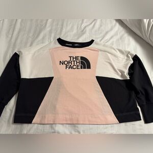 The North Face Black and Pink Women's Top